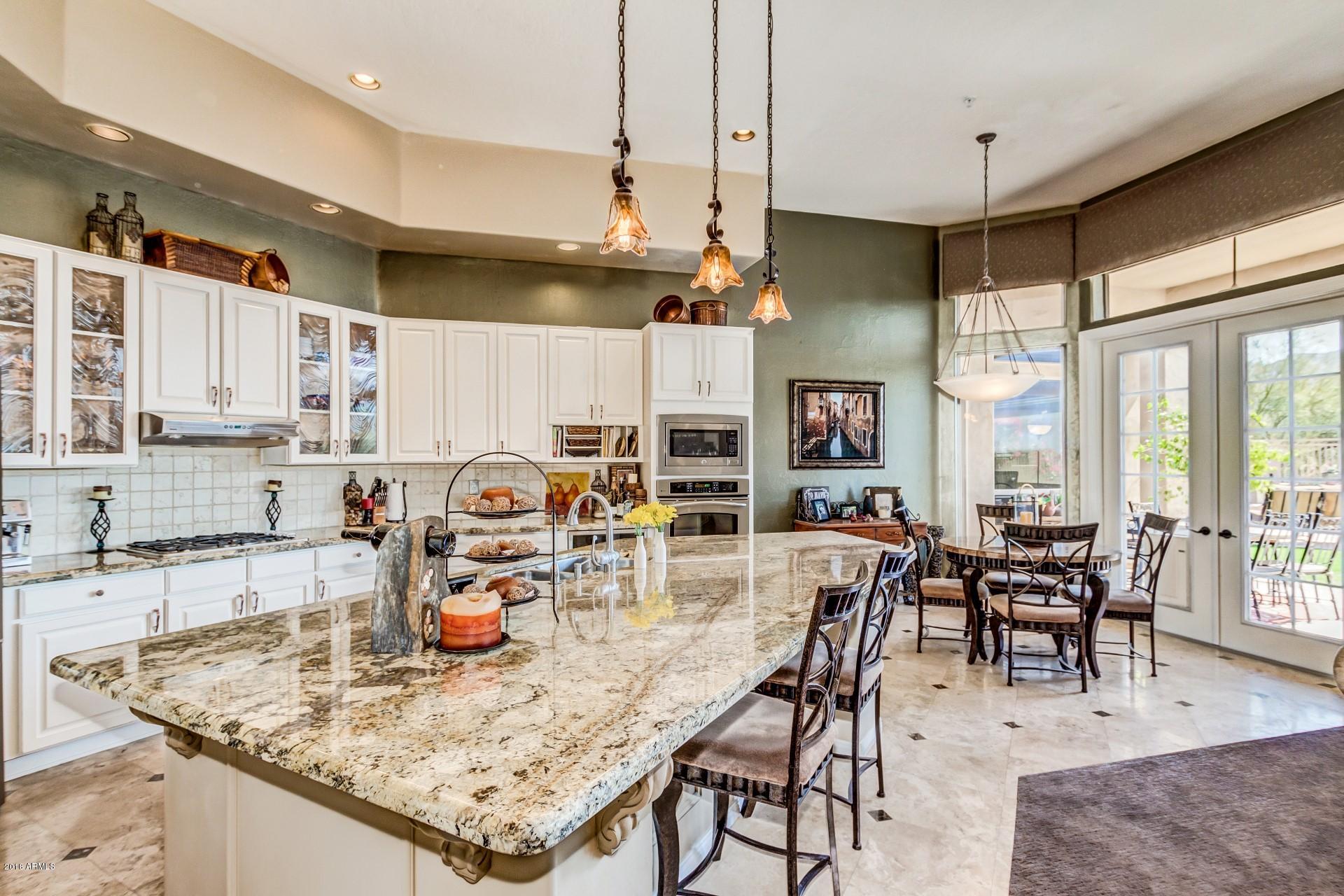 granite counters luxury kitchen